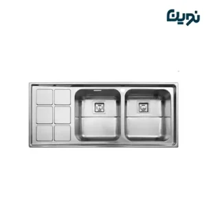 سینک ظرفشویی استیل البرز کد 761