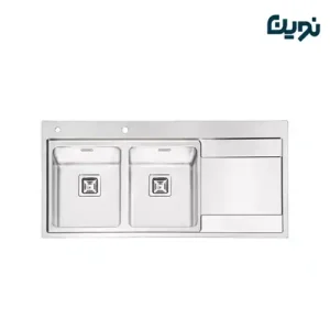 سینک ظرفشویی ایلیا استیل کد 2070